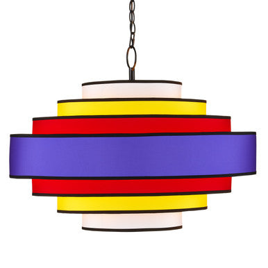 Currey & Co. Maura Multi-Colored Chandelier 9000-0945