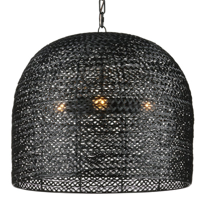 Currey & Co. Piero Medium Black Chandelier 9000-0961