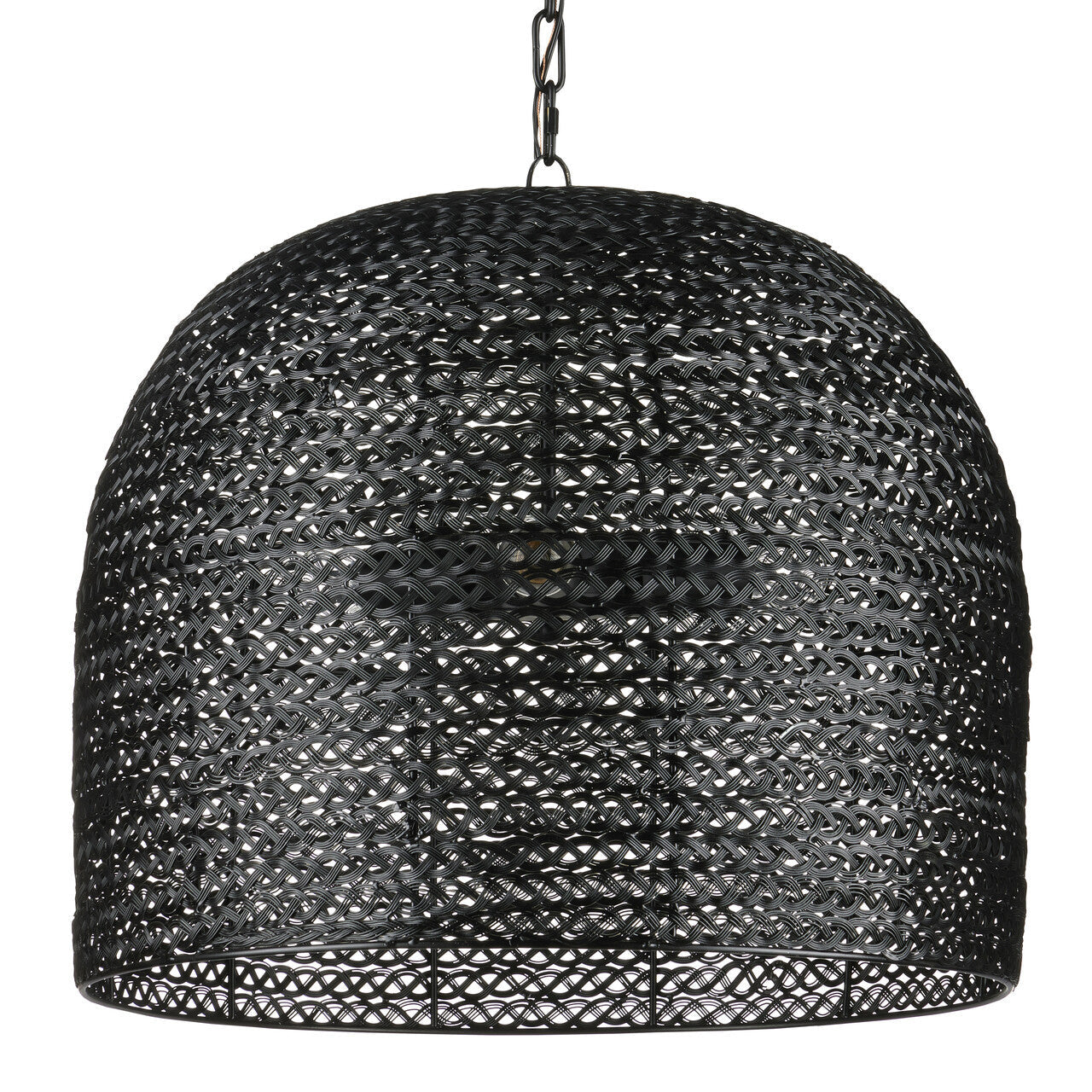 Currey & Co. Piero Medium Black Chandelier 9000-0961