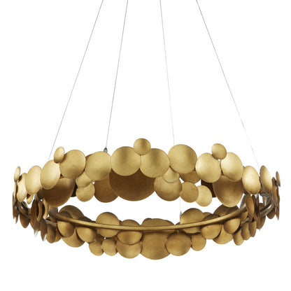 Currey & Co. Lavengro Gold Chandelier 9000-0972