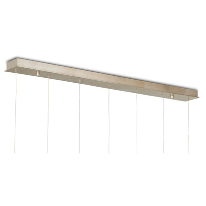 Currey & Co. Palatino 7-Light Linear Multi-Drop Pendant 9000-1068