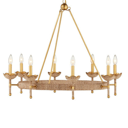 Currey & Co. Vichy Chandelier 9000-1143