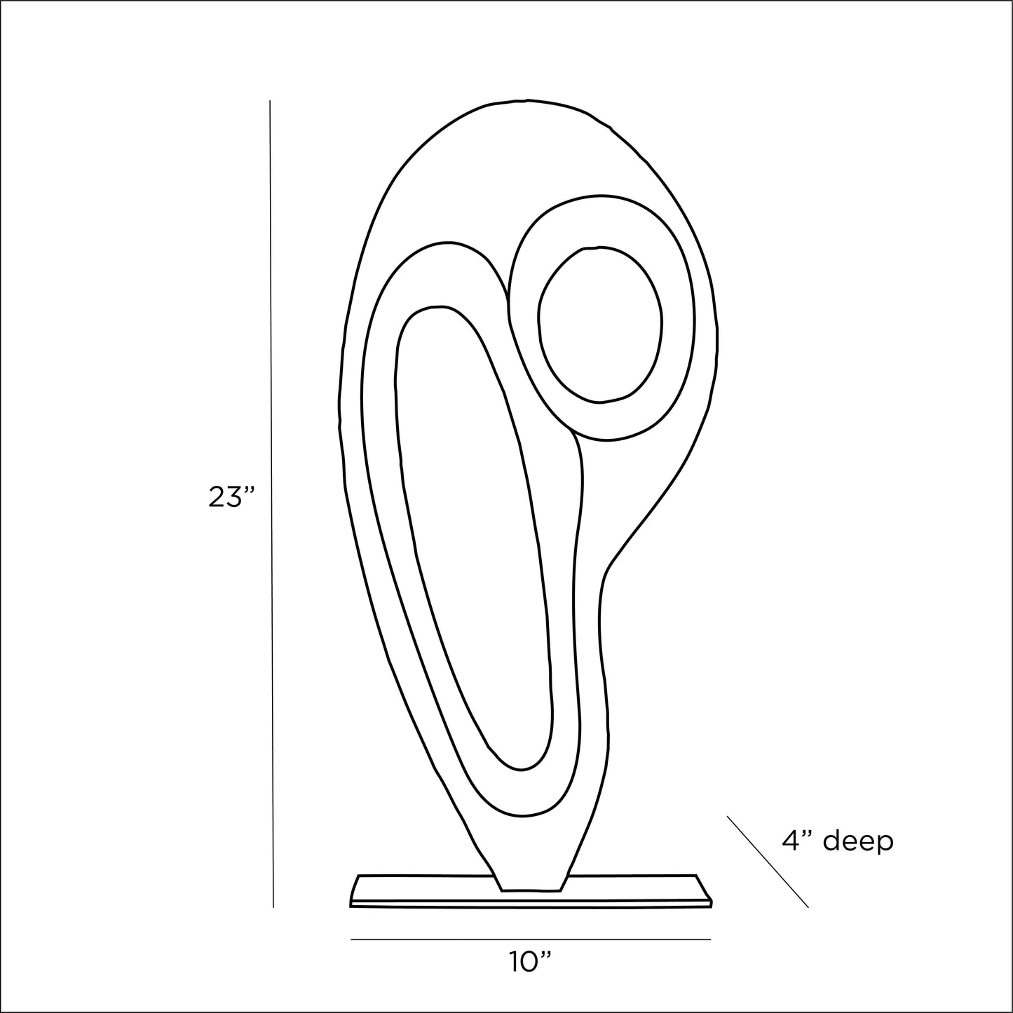 Arteriors Home Kenly Sculpture 9122