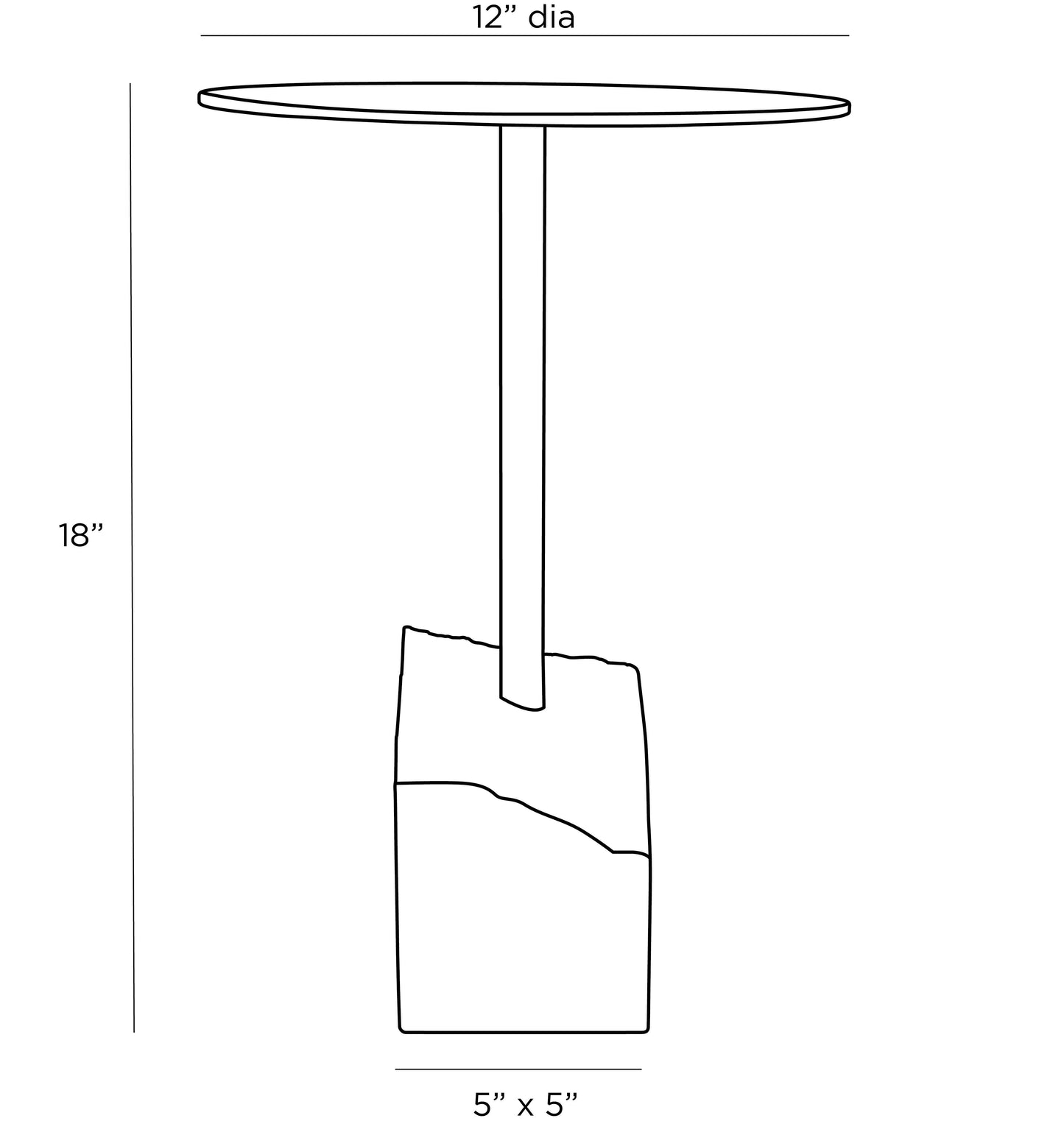 Arteriors Home Jane Accent Table 9128