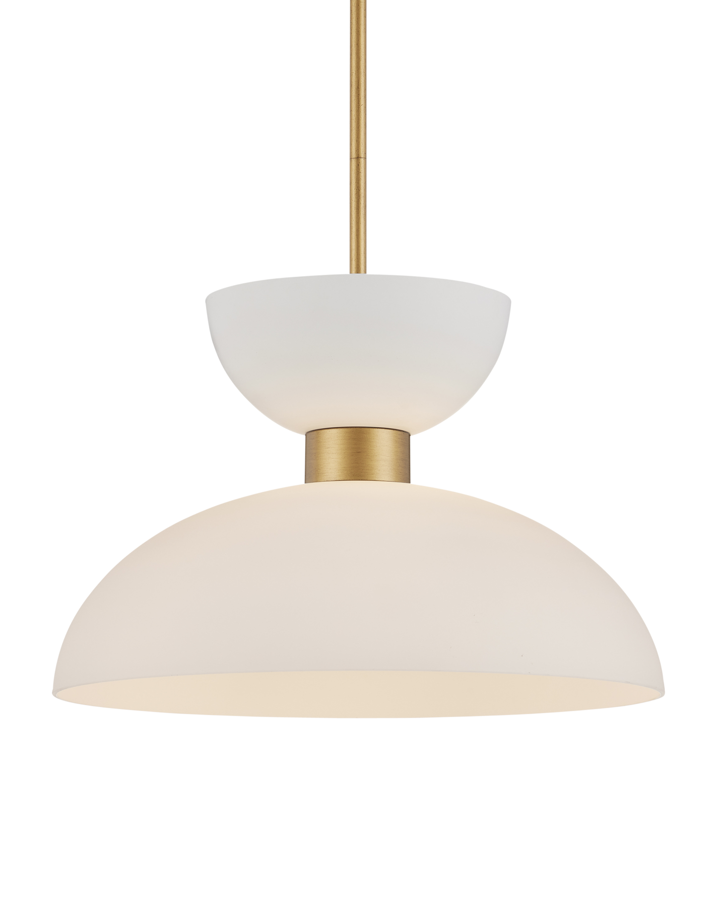 Currey & Co. Zevio White Pendant 9000-1094