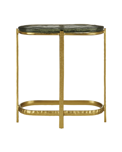 Currey & Co. Acea Gold Side Table 4000-0158