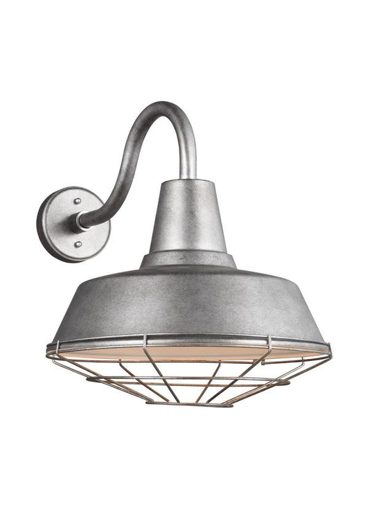 Visual Comfort Studio Sean Lavin Barn Light Barn Light Extra Large Cage in Weathered Pewter 98374-57