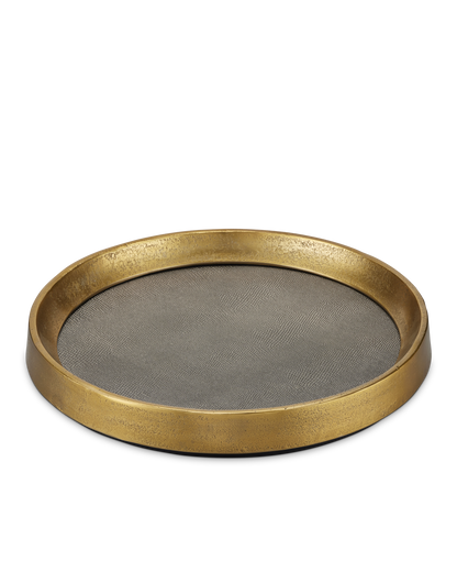 Currey & Co. Tanay Round Tray 1200-0805