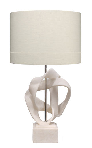 Jamie Young Intertwined Table Lamp 9INTERTWINWH