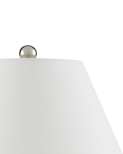 Currey & Co. Oculus White Table Lamp 6000-0791