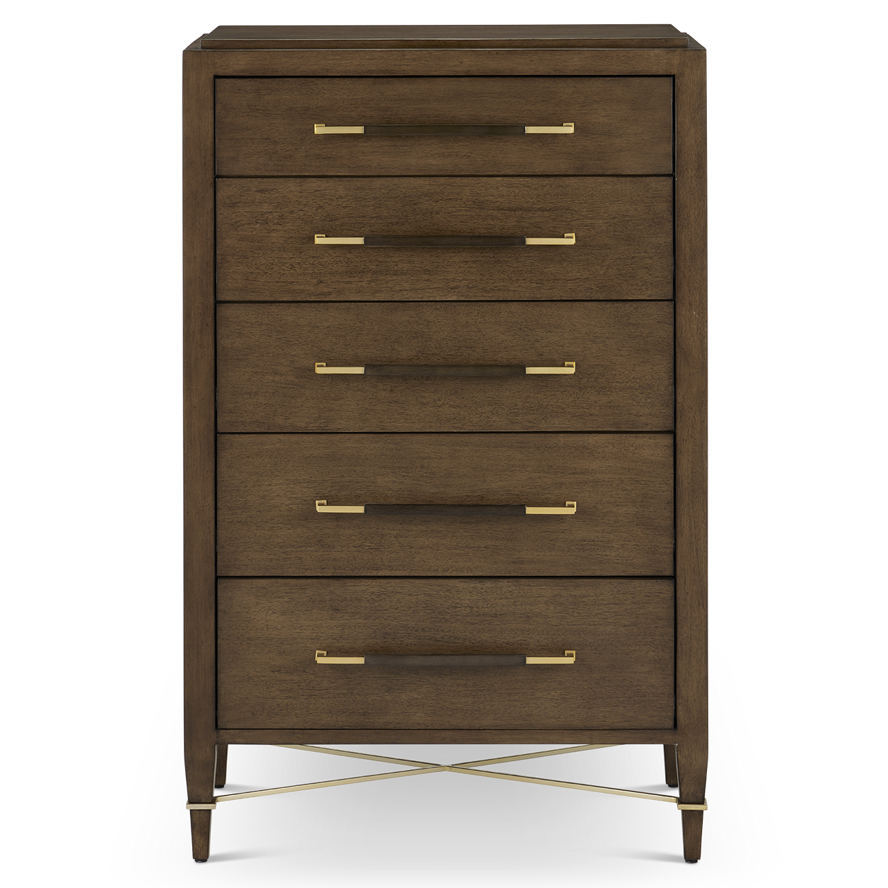 Currey & Co. Verona Chanterelle Five-Drawer Chest 3000-0249