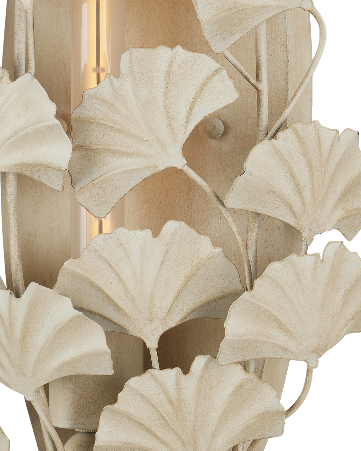 Currey & Co. Maidenhair Ivory Wall Sconce 5000-0230