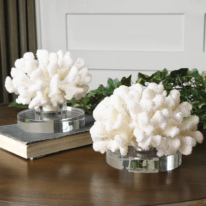 Uttermost Hard Coral Sculptures, S/2 19910