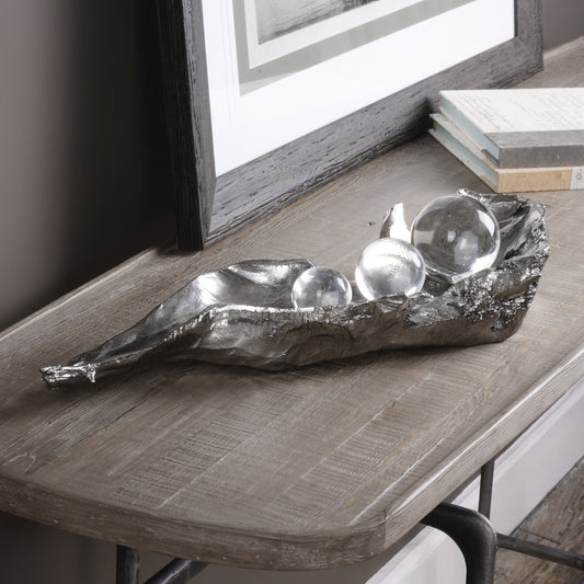 Uttermost Three Peas In A Pod Metallic Sculpture  20134