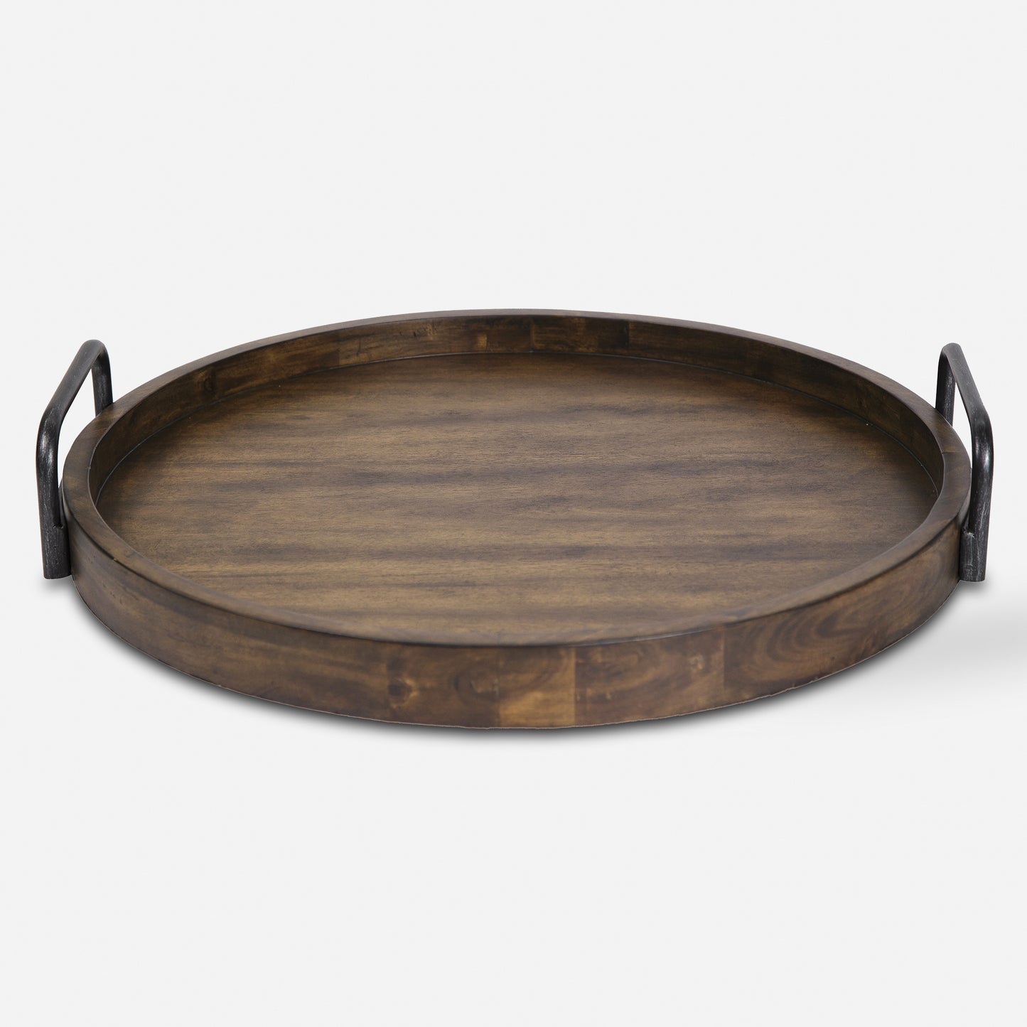 Uttermost Reine Round Wooden Tray 18749