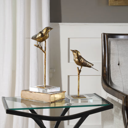 Uttermost Passerines Bird Sculptures S/2 18898