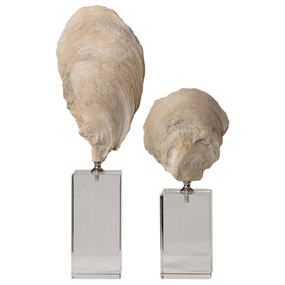 Uttermost Oyster Shell Sculptures, S/2 17523