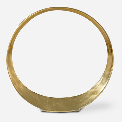 Uttermost Jimena Gold Large Ring Sculpture 17981