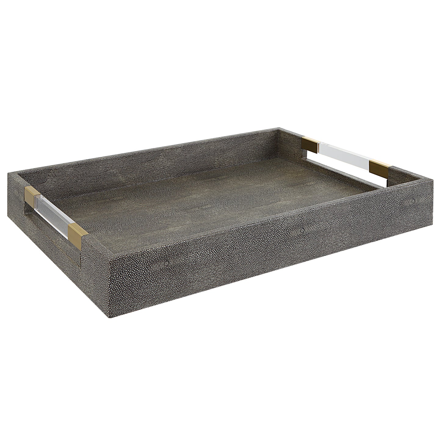 Uttermost Wessex Gray Tray 17996