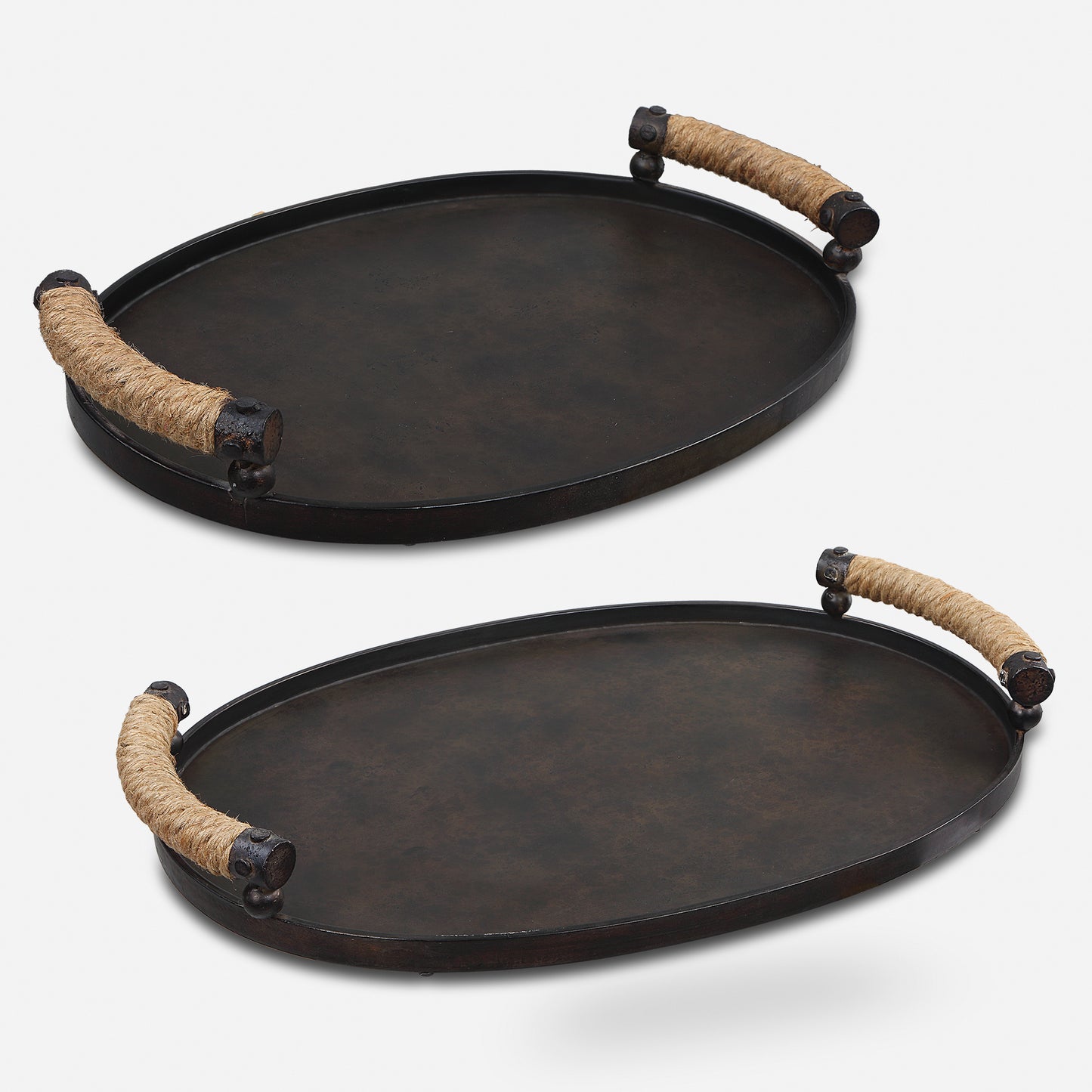 Uttermost Viggo Bronze Trays, Set/2 18073