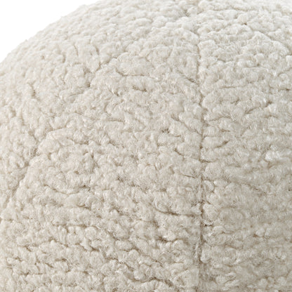 Uttermost Capra Ball Sheepskin Pillows, S/2 64048