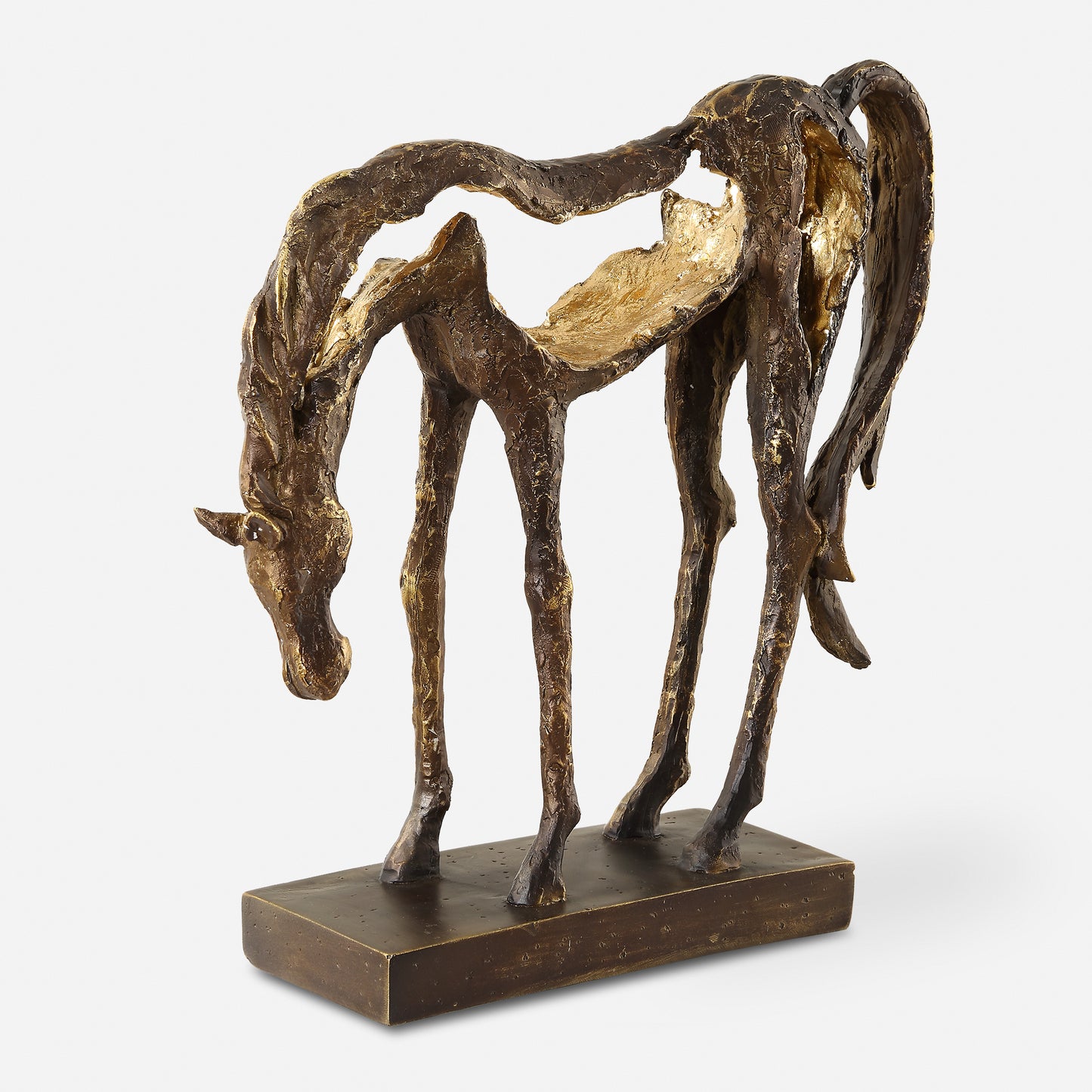 Uttermost Openly Grazing Horse Sculpture 18141