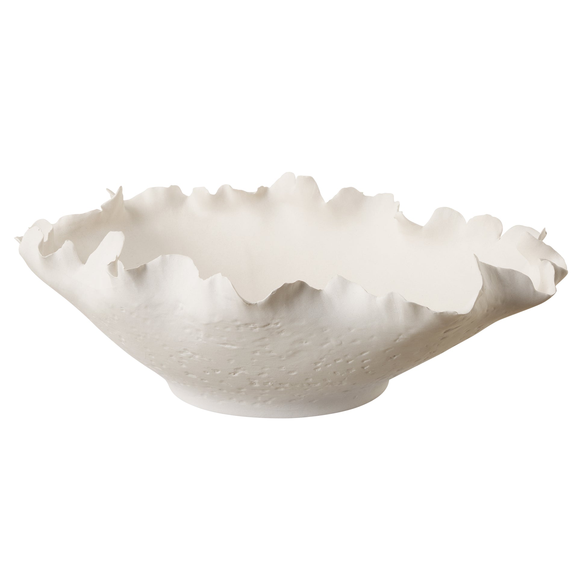 Uttermost Blossom Short Off-white Bowl 18154