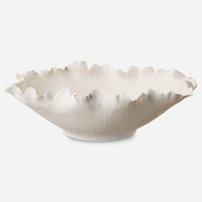 Uttermost Blossom Short Off-white Bowl 18154