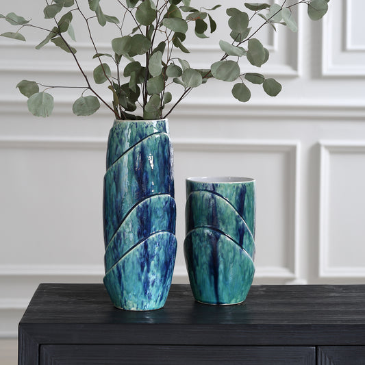 Uttermost Tranquil Duo, Vases, S/2 18170