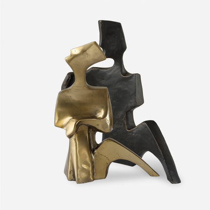 Uttermost Affection Bronze Gold Sculpture, S/2 18149