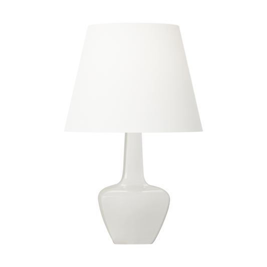 Visual Comfort Studio AERIN Diogo Large Table Lamp in New White AET1161NWH1