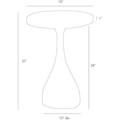 Arteriors Home Darby End Table 2589