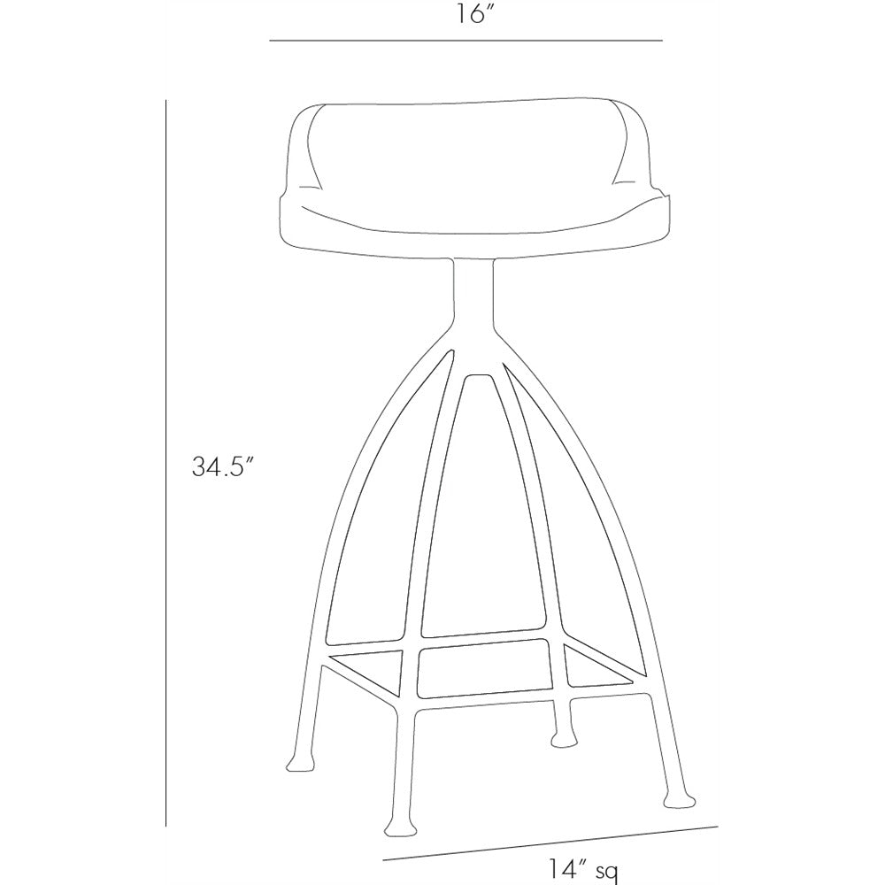 Arteriors Home Hinkley Bar Stool 2747