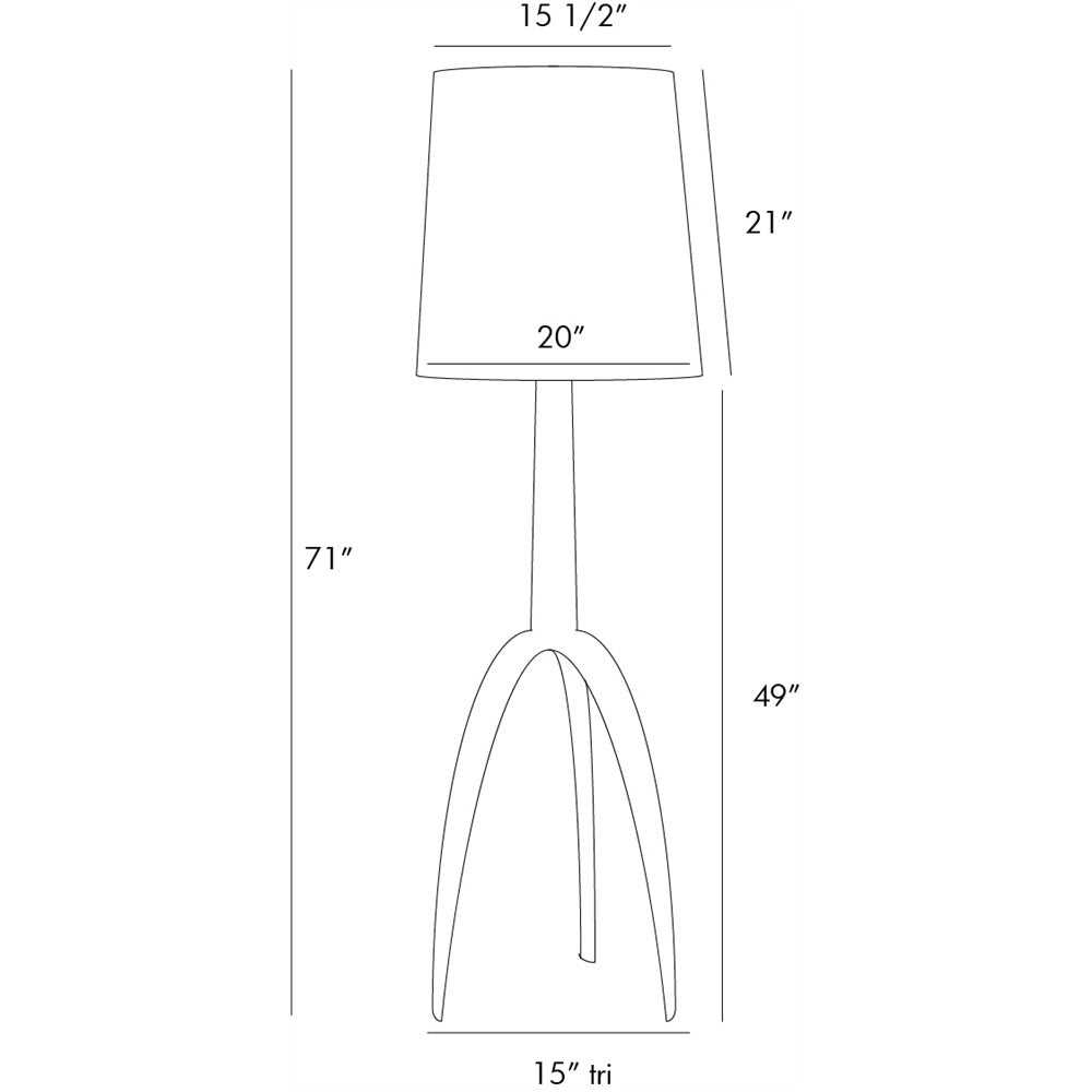 Arteriors Home Linden Floor Lamp 76492-333