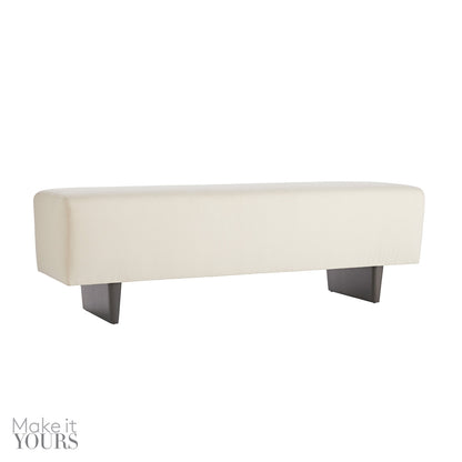 Arteriors Home Palmero Bench Muslin 8116