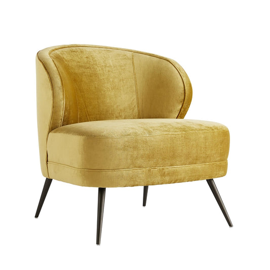 Arteriors Home Kitts Chair Marigold Velvet 8118