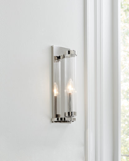 Visual Comfort Studio Alexa Hampton Demi Sconce in Polished Nickel AW1041PN