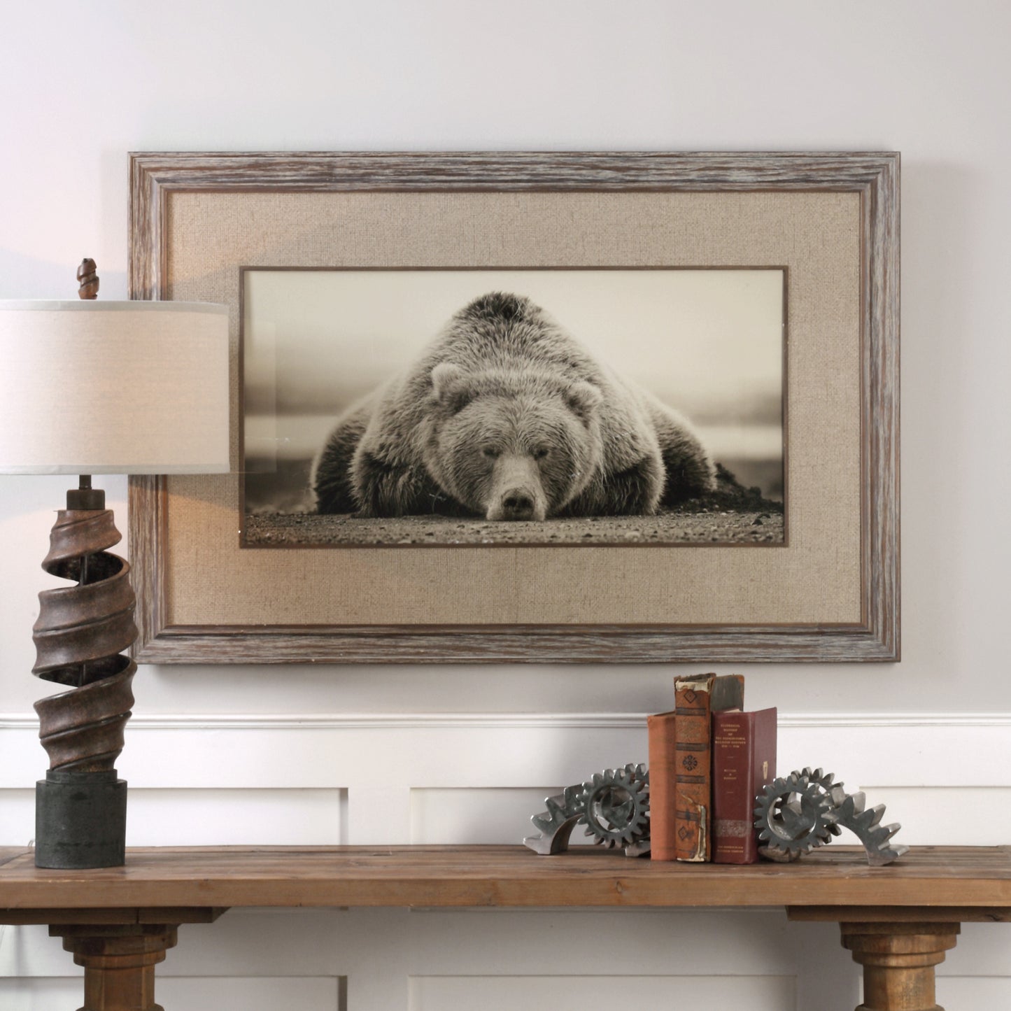 Uttermost Deep Sleep Bear Print 33661