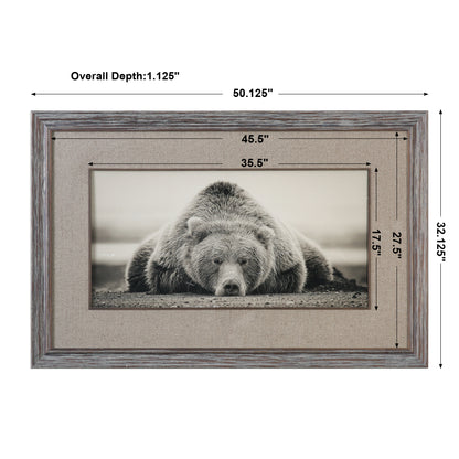 Uttermost Deep Sleep Bear Print 33661