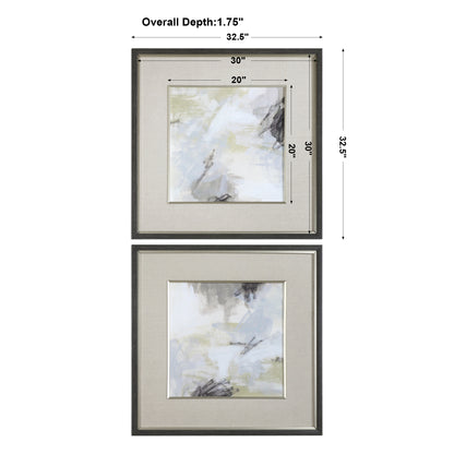 Uttermost Abstract Vistas Framed Prints S/2 33673