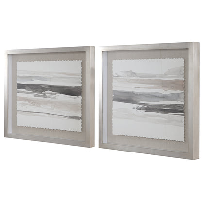 Uttermost Neutral Landscape Framed Prints, Set/2 36114