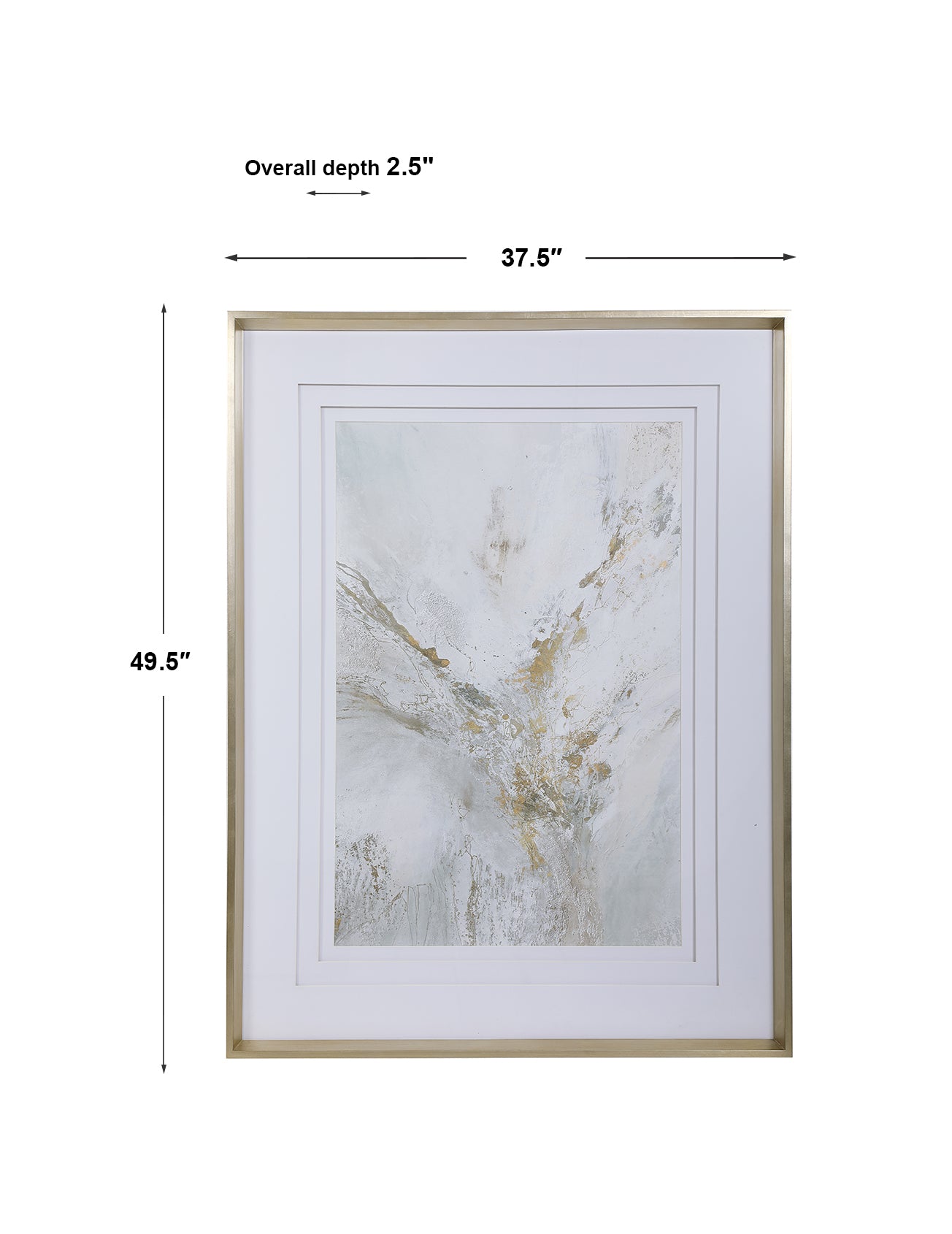 Uttermost Ethos Framed Abstract Print 41626