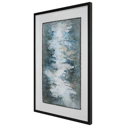 Uttermost Lakeside Grande Framed Abstract Print 41433