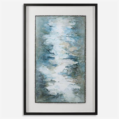 Uttermost Lakeside Grande Framed Abstract Print 41433