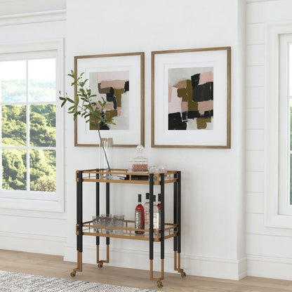 Uttermost Color Block Framed Prints, Set/2 41453