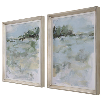 Uttermost Far Away View Framed Prints, Set/2 41454