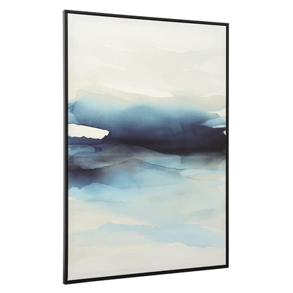 Uttermost Waves Framed Canvas Abstract Art 32307