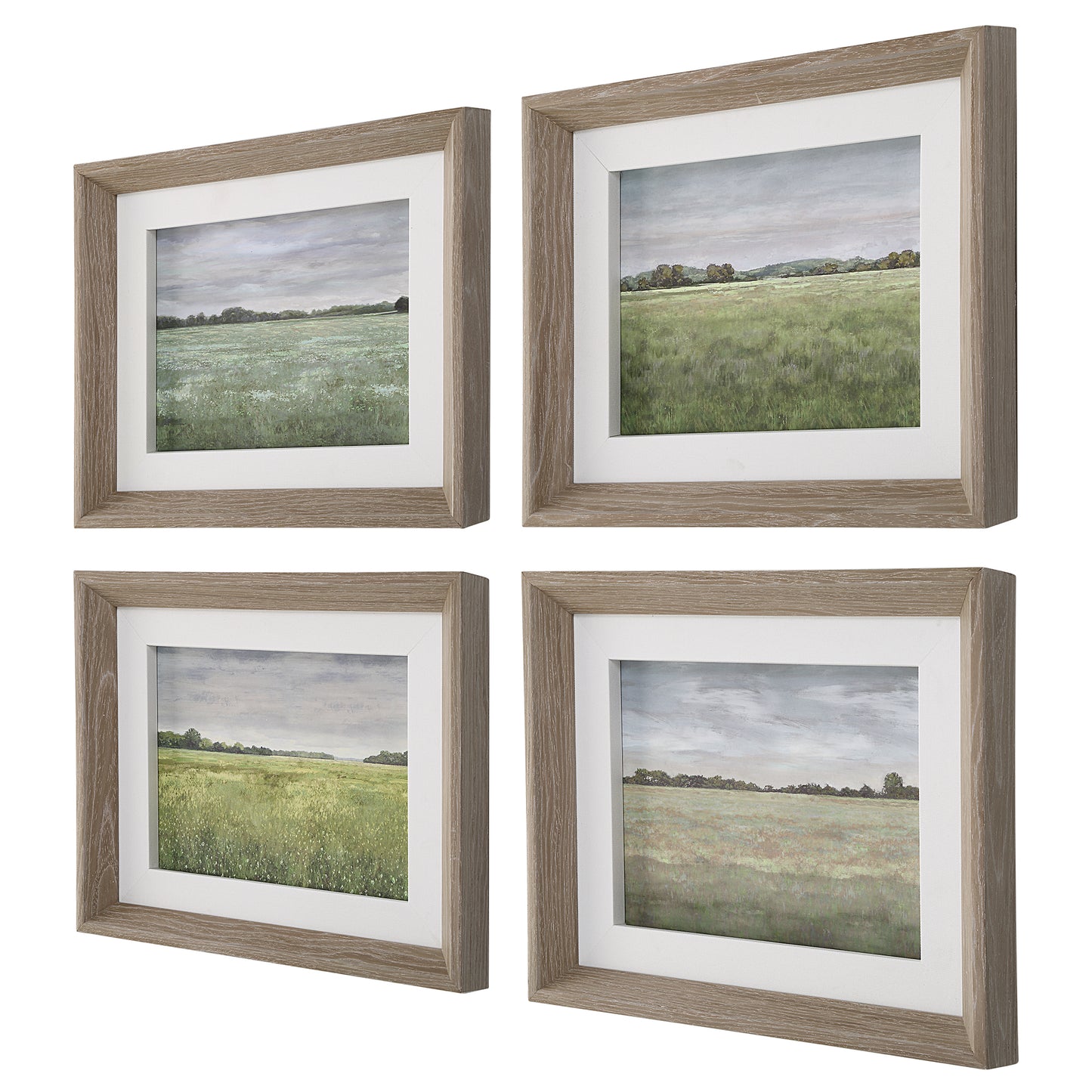 Uttermost Quiet Meadows Framed Prints, S/4 32317