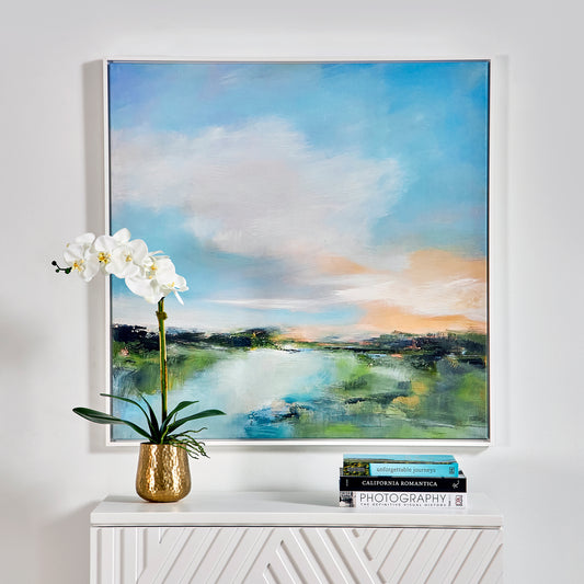 Lily Lifestyle "The River Glows" Painting