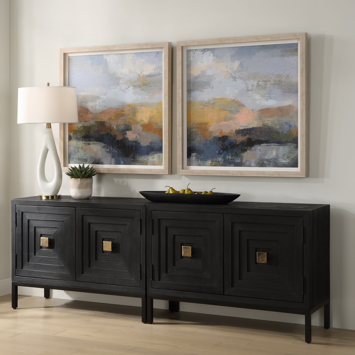 Uttermost Dusk Framed Prints, S/2 32342